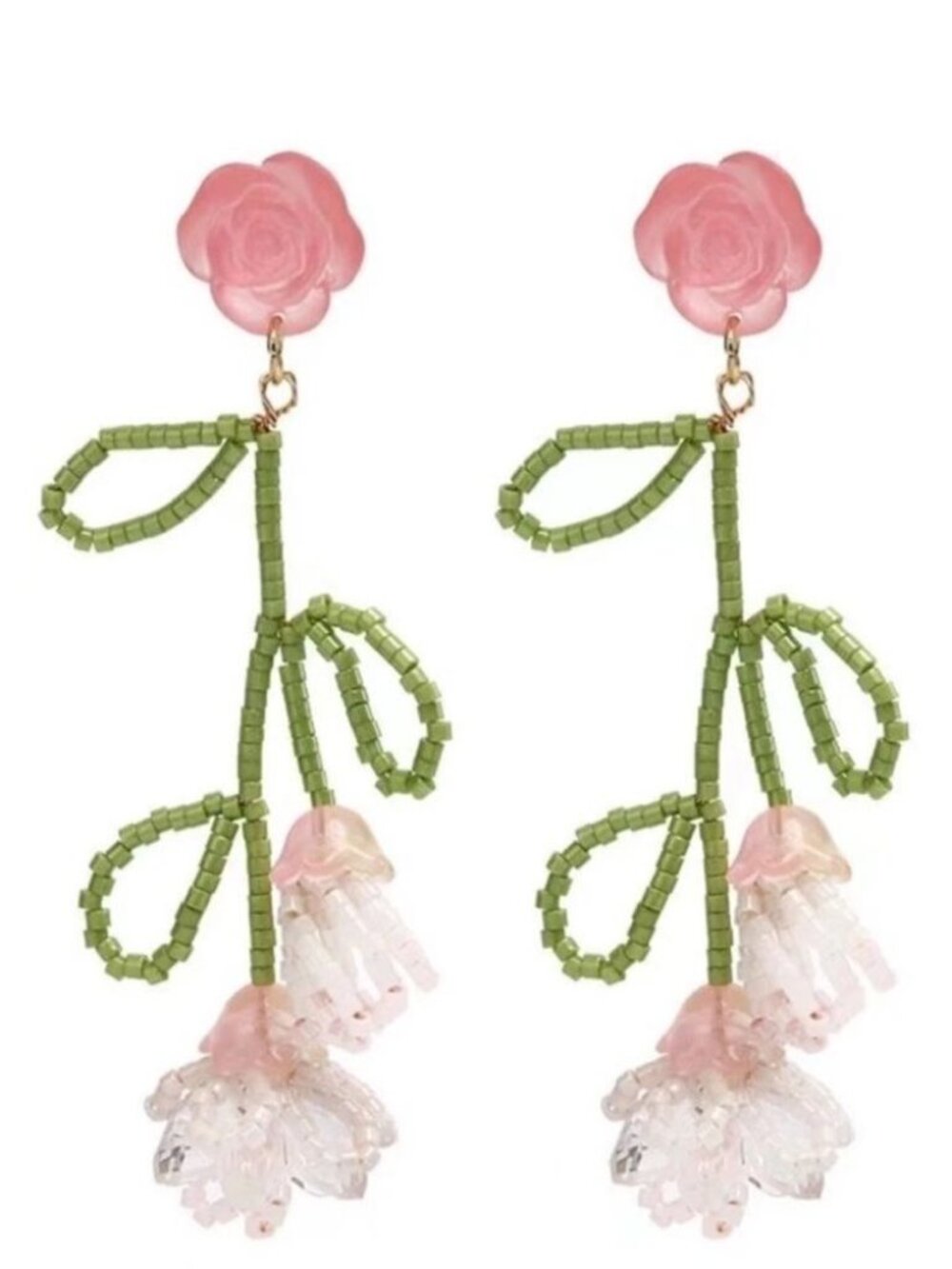 Bohemianflower earringsM308